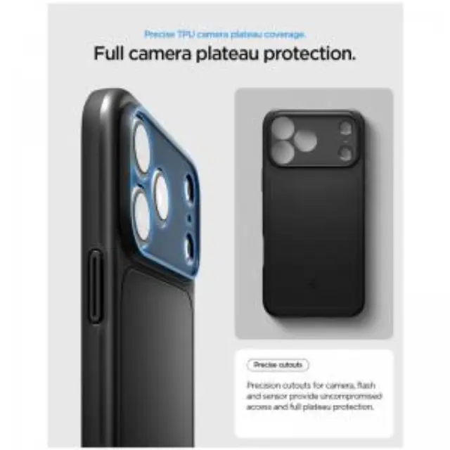 Θήκη TPU Spigen Apple iPhone 18 Pro Max/ 17 Pro Max MagSafe Thin Fit Μαύρο N71786 2