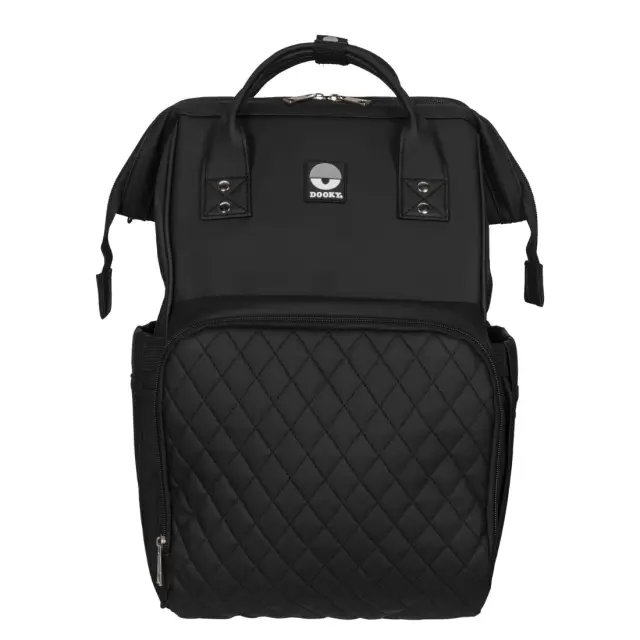 Τσάντα Αλλαξιέρα Backpack Dooky Μαύρη (Διαθέτει Ματ Αλλαγής Πάνας) 15L DK-5128208 2