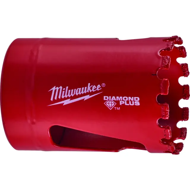 Ποτηροτρύπανο Αδαμάντινο MILWAUKEE DIAMOND PLUS 35mm