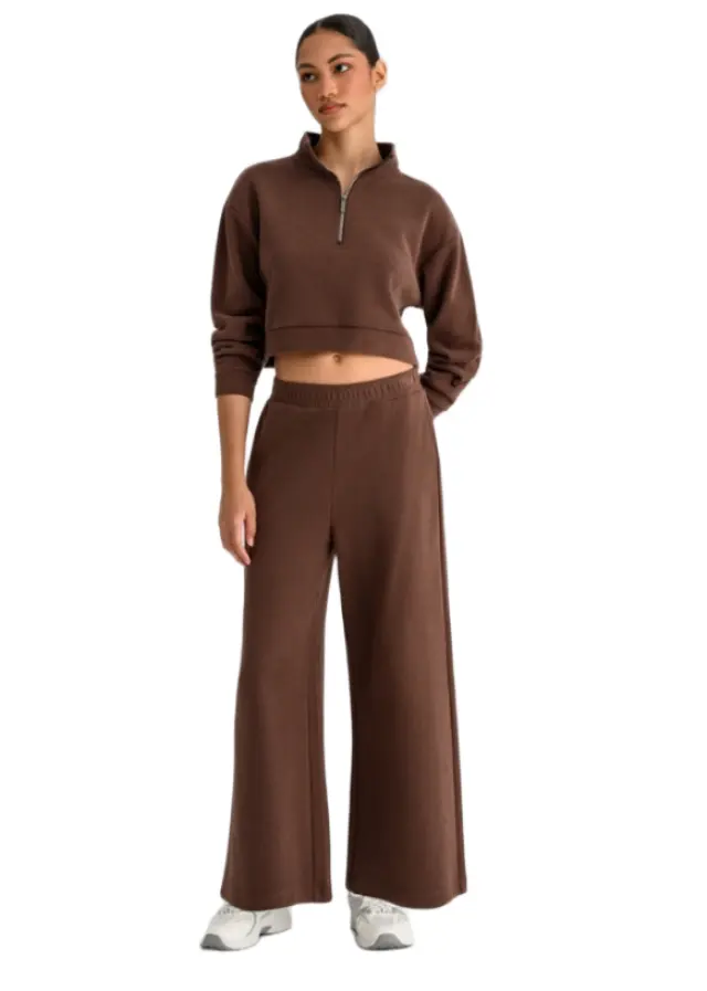 Bodytalk γυναικεία φούτερ φόρμα wide leg 1262-906100-2