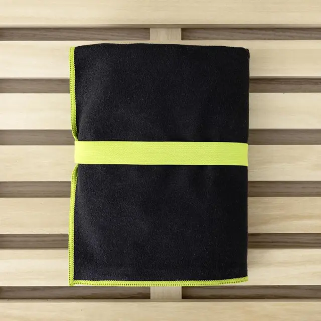 Πετσέτα Θαλάσσης (90x160) Riva Black microfiber nima