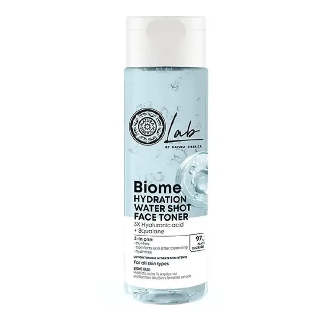 Natura Siberica Biome Hydration Water Shot Face Toner, 200ml