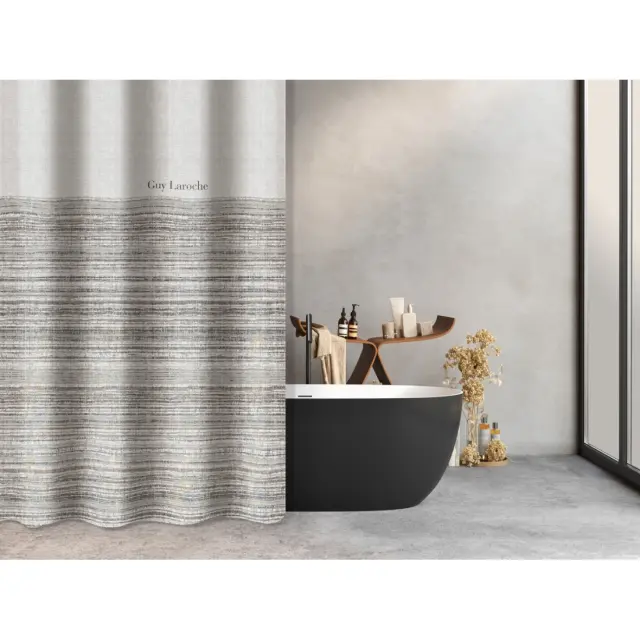 Κουρτίνα Μπάνιου Guy Laroche Mousse Smoke 180x185