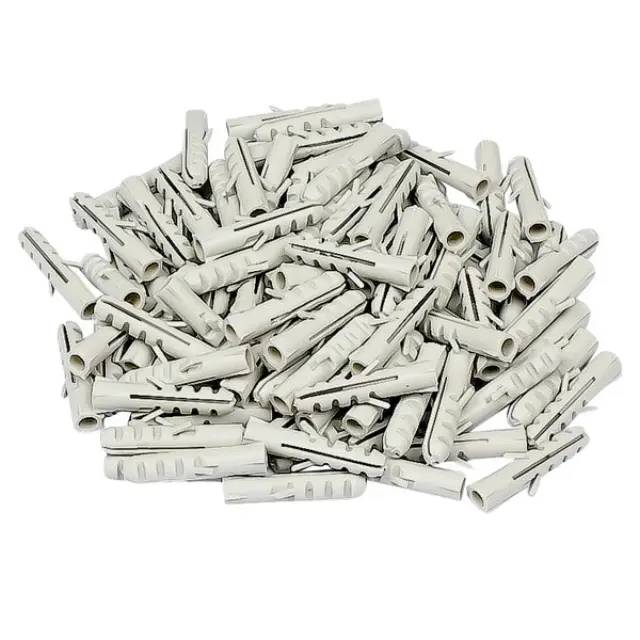 Wallplugs 5 mm nylon 100 pieces