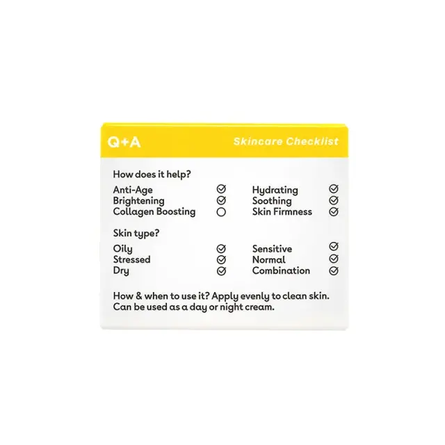 Q+A Ceramide Barrier Defence Face Cream Ενυδατική κρέμα προσώπου 50gr 2