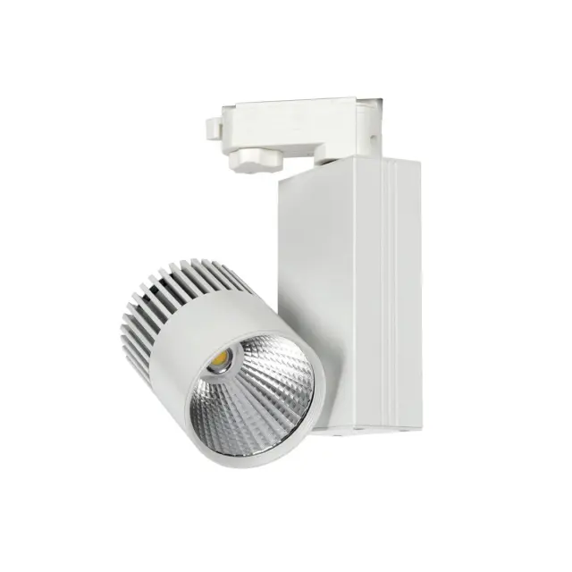 Pette Σποτ ράγας αλουμινίου LED COB 15W 4000K 1.350lm 24° λευκό Άσπρο