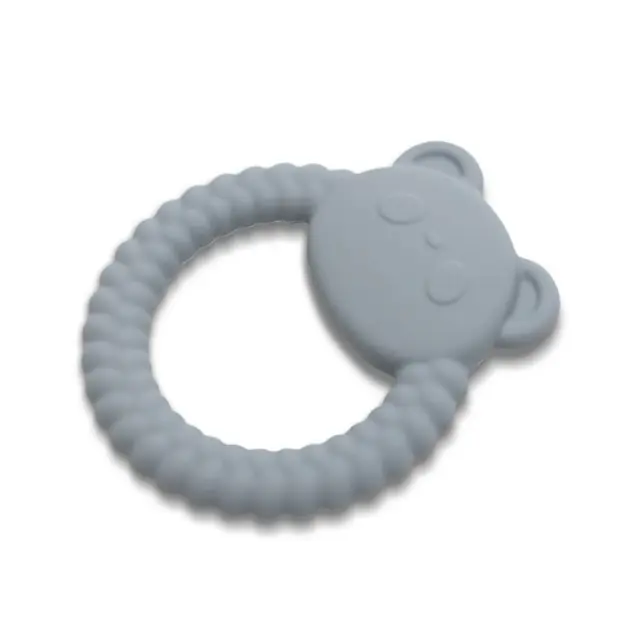 Lorelli Μασητικό Σιλικόνης Panda Grey 10210870003