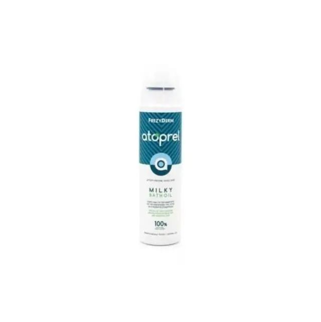 Frezyderm Atoprel Milky Bath Oil Λάδι Καθαρισμού για το Πρόσωπο & το Σώμα Κατάλληλο για Ατοπική Επιδερμίδα για Ενήλικες, Βρέφη & Παιδιά 250ml
