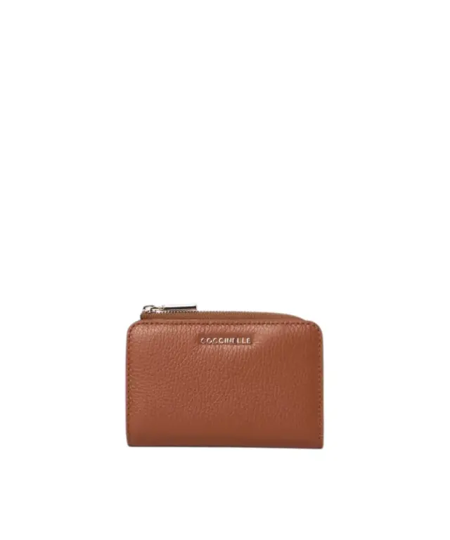 Coccinelle - Γυναικείο Πορτοφόλι Metallic Soft Small E2MW511D101-W11 Καφέ