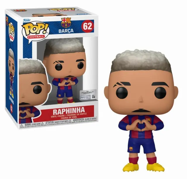 Funko Pop! Football: Barcelona - Raphinha #62 Vinyl Figure