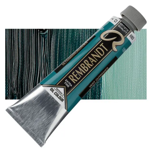 Λάδι Talens Rembrandt - 683 Ultramarine Green - 40ml