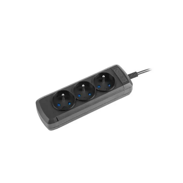 Armac Power Strip ARColor3 3-socket 0,6m, UPS IEC Black (ARCOLOR3/0.6/CZ/IEC)