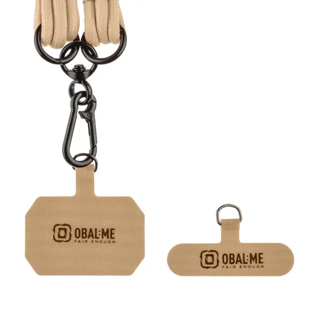 OBAL:ME NeckTag Trio Rope for Mobile Phone Khaki 2