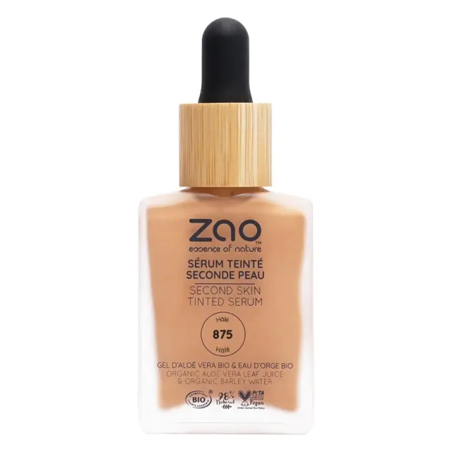 Zao Organic Tinted Serum – Βιολογικός Ορός με Χρώμα - Zao 875 Tinted Serum