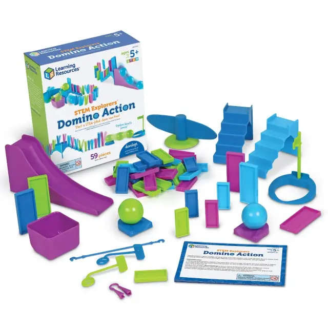 Learning Resources Εκπαιδευτικό Παιχνίδι Stem Explorers Domino Action για 5+ ετών LER 9309