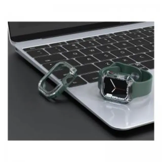 Θήκη TPU & PC Devia Apple Watch SE 3/ SE 2/ SE/ 6/ 5/ 4 40mm Shock Proof Sport Πράσινο N62119 3