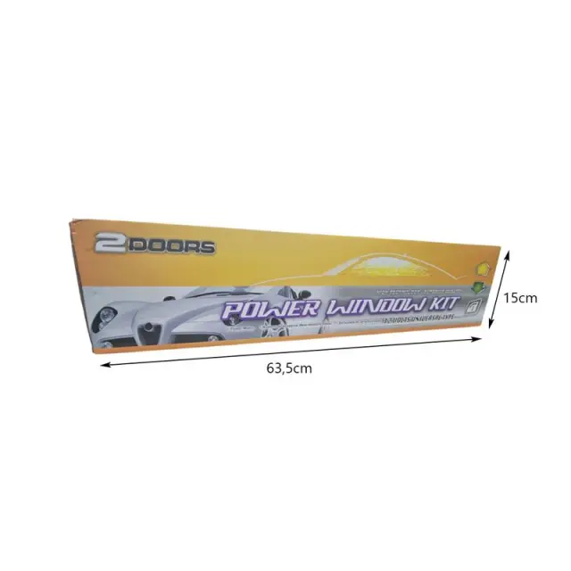 Ηλεκτρικό Κιτ Ανύψωσης Παραθύρων 2 Θυρών – Universal Power Window Kit με Ισχυρό Μοτέρ 99051 3