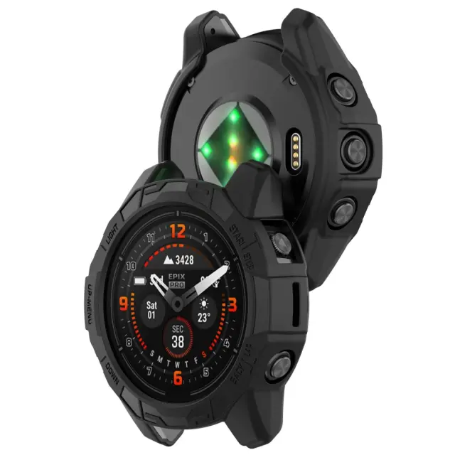 Tech-Protect® Defense Πλαστική Θήκη για Garmin Fenix 7/ 7 Pro-Black 3