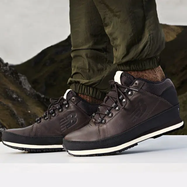 Δερμάτινο Μποτάκι New Balance H754LLB Σκούρο Καφέ - 41.5 2