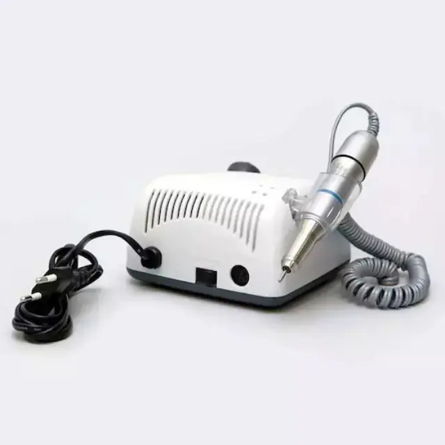 Saeshin Strong 210 Τροχός Νυχιών Ρεύματος 65W Λευκός 35000 Στροφών με Πεντάλ 2
