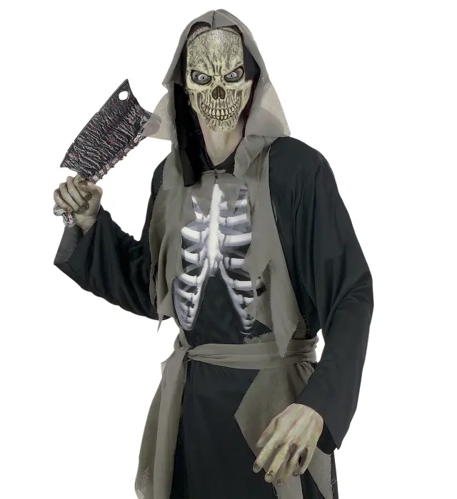 Αποκριάτικο Αξεσουάρ Μάσκα Latex Skull Face (Widmann) (W-05393) 3