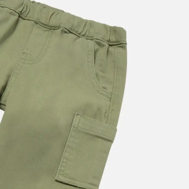 Mayoral Παντελόνι Cargo Jogger Πράσινο Ανοιχτό για Αγόρι 3