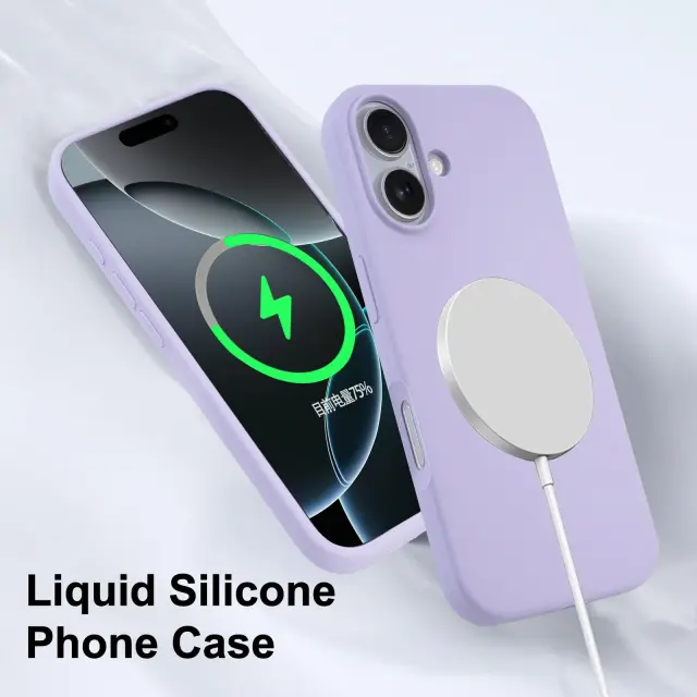 Θήκη Magsafe για iPhone 16 Plus-Purple OEM 2