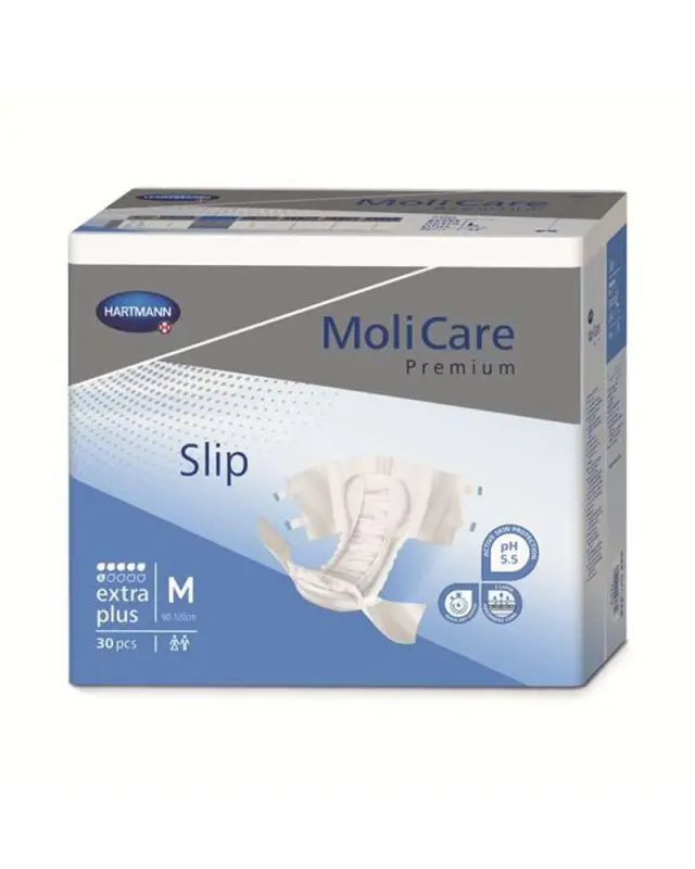 Hartmann Molicare Slip Extra plus Πάνα Ακράτειας Medium, 30Τεμάχια