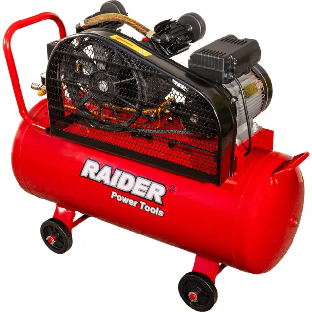 RAIDER Αεροσυμπιεστής 100L RD-AC17 1.5kW