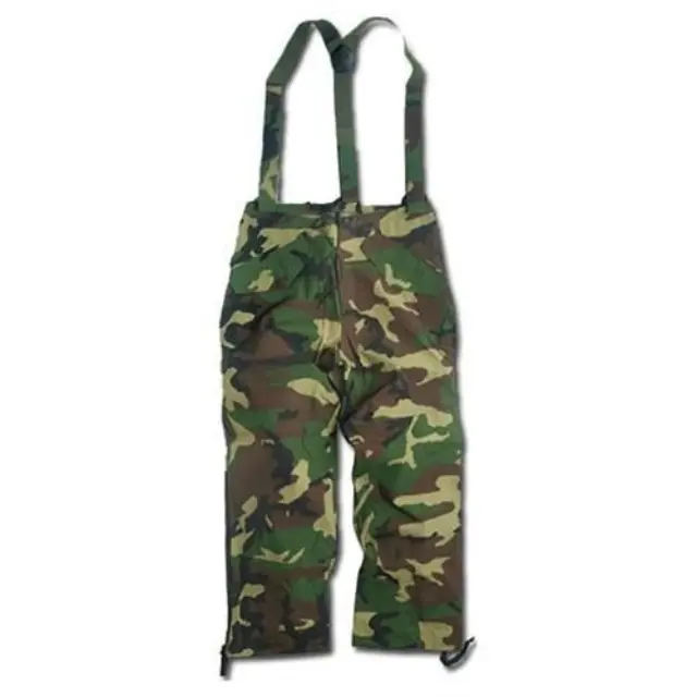 Mil-Tec 3 Layer-US W/L Lam. Wet Weather Pants-Παντελόνι Aδιάβροχο για Εργασία -Τακτική Χρήση - 51-Woodland Camo
