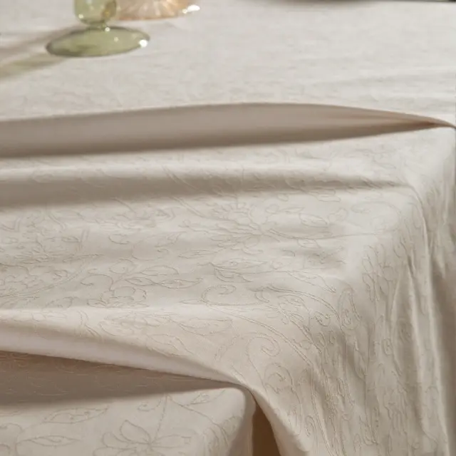 Nef-Nef Homeware Τραπεζομάντηλο Blizzard 160x250 Εκρού 3