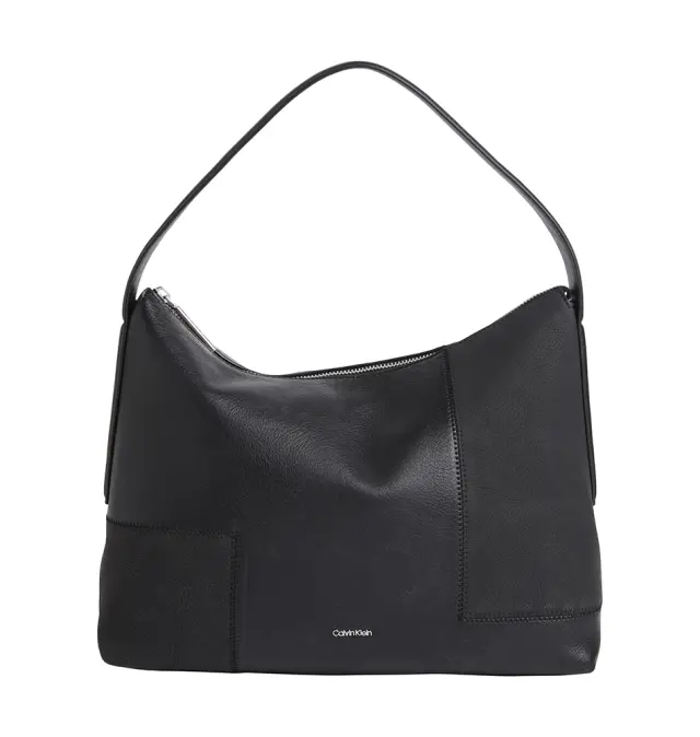Τσάντα CALVIN KLEIN 12461 Contrast Panel Shoulder Bag 12461 Μαύρο