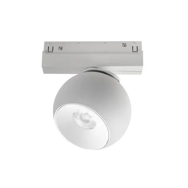 ΜΑΓΝΗΤΙΚΟ ΣΠΟΤ ΛΕΥΚΟ 48V DC 12W 3000K 1000LM 36° Ra90 Φ100X134mm / IONA1230W