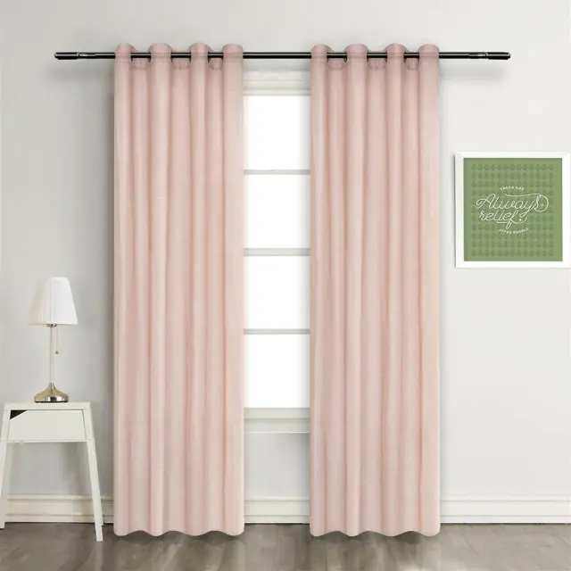 Κουρτίνα με τρούκς C05-7 Light Pink - 140 x 270