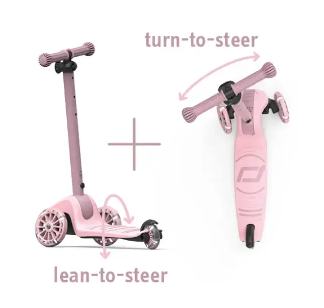 Scoot & Ride Παιδικό Πατίνι Highwaykick 3S Rose (3+ ετών) 00935 3