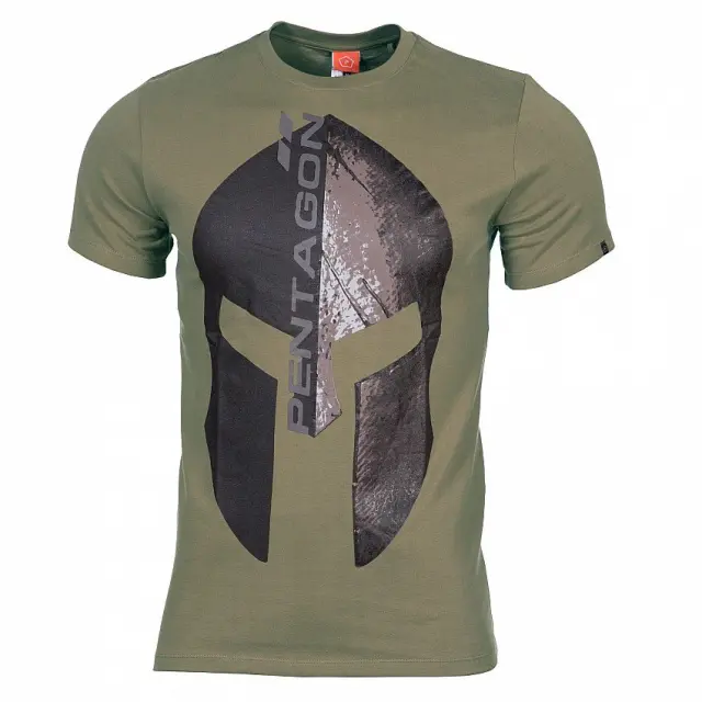 Pentagon Ageron ''Eternity'' T-Shirt-Μπλουζάκι Μακό για Τακτική -Καθημερινή Χρήση - 06-Χακί-Olive Green