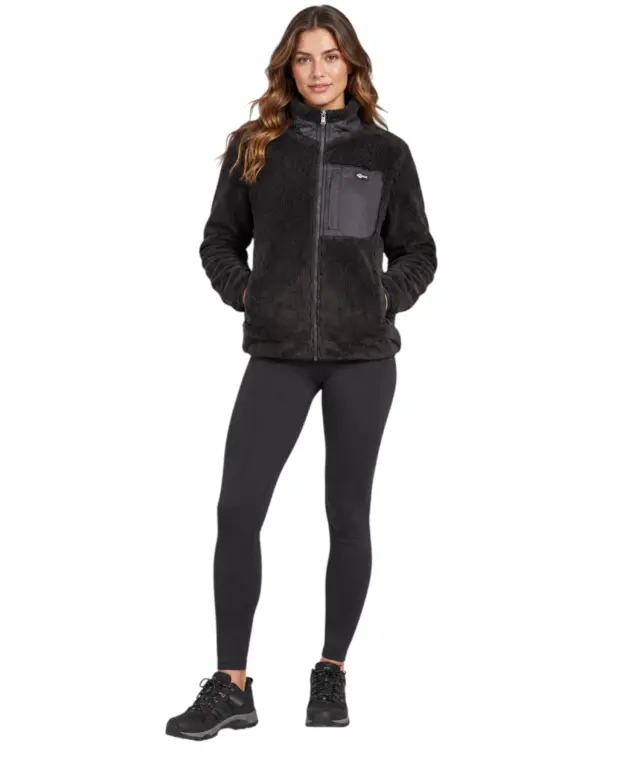 Norway Nautical School - Γυναικεία Ζακέτα Φούτερ 859902-BLACK Μαύρο 2