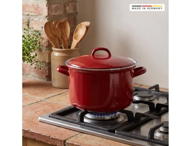 Κατσαρόλα BK Dutch Oven με διάμετρο 24cm και χωρητικότητα 8.7lt - Red
