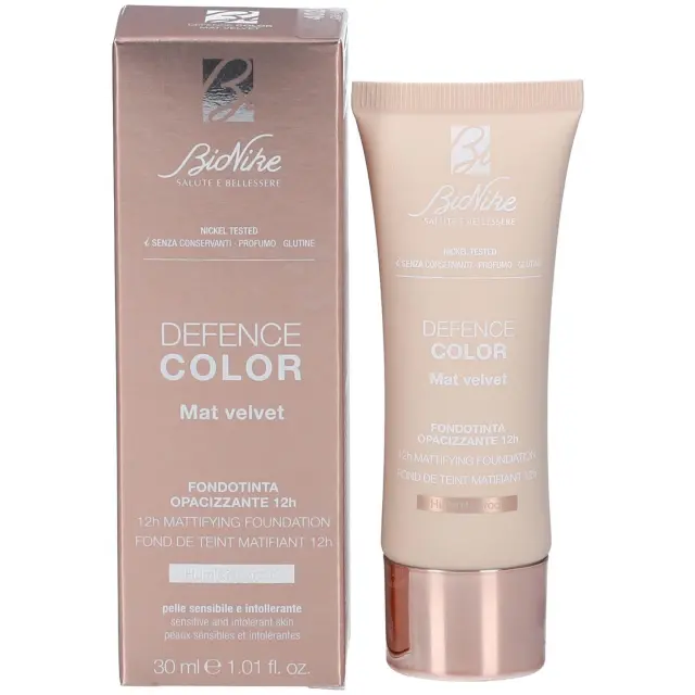 BioNike Defence Color Mat Velvet Make-Up για Ματ Αποτέλεσμα