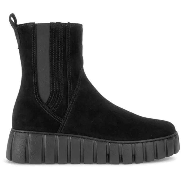 Gabor Μποτάκια Γυναικείο δέρμα Nubuck Μαύρο GAB/36481 005-BLACK - 40