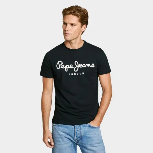 T-Shirt Pepe jeans PM508210_999 Μαύρο - 2XL