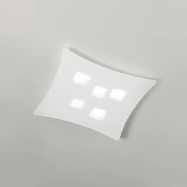 ISOTTA P/M φωτιστικό οροφής 55×50 Άσπρο