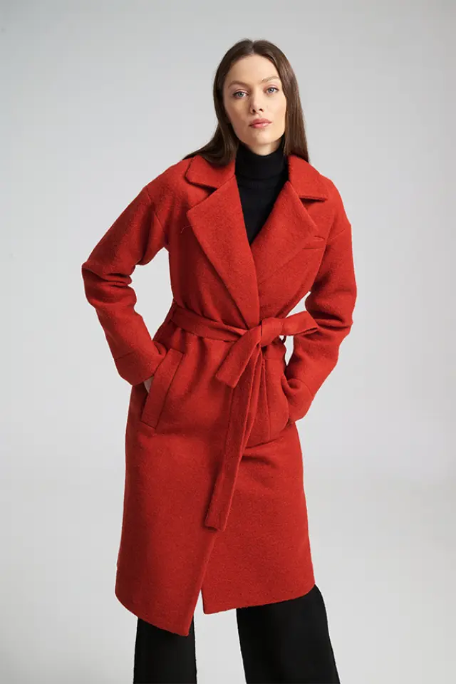 Κλασικό Παλτό με Ζώνη MELLIO COAT - S 3