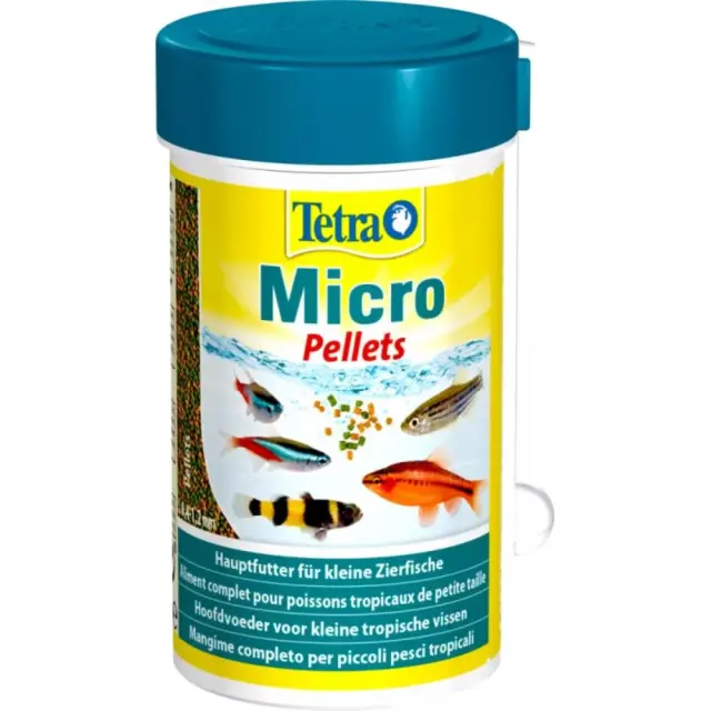 Tetra Micro Pellets Τροφή για Μικρά Ψάρια σε Μορφή Pellet 100ml