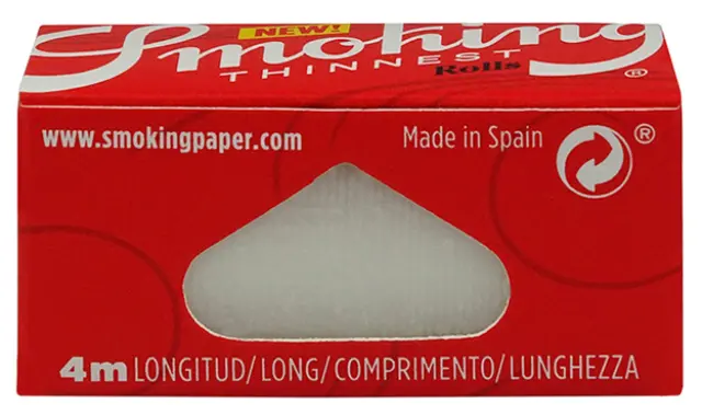 Smoking Rolls Ρολό Thinnest Red - 4 Μέτρα