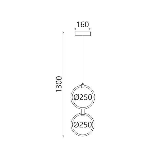 ΚΡΕΜΑΣΤΟ ΦΩΤΙΣΤΙΚΟ LED ACA KY011EC29QBK LILO ΑΜΜΩΔΕΣ ΜΑΥΡΟ ΑΛΟΥΜΙΝΙΟ + ΣΙΛΙΚΟΝΗ 26W 2800K-3200K-4000K 1050LM IP20 250MMX2 / KY011EC29QBK 3