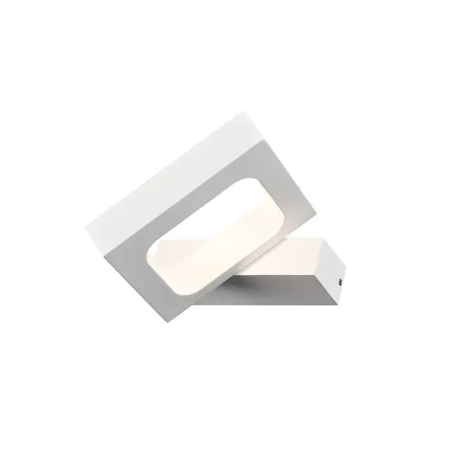 CYCLOP-ΦΩΤΙΣΤΙΚΟ ΕΠΙΤΟΙΧΟ ΛΕΥΚΟ ΑΛΟΥΜΙΝΙΟΥ LED COB 6W 3000K 540LM IP20 14,5X13X3CM / ZD80856LEDWH