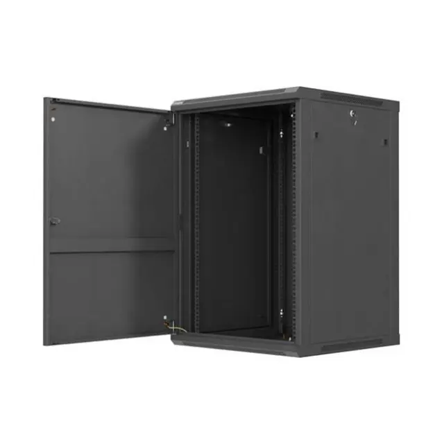 Lanberg Καμπίνα Rack 19" 18U 600X600 Black (WF01-6618-00B) 2