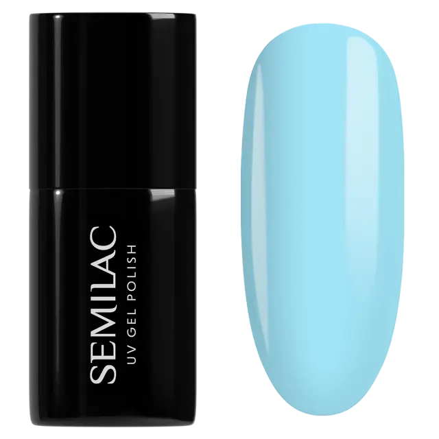 Semilac Ημιμόνιμο Βερνίκι 974 Bubbly Blue 7ml