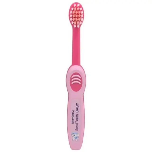 Frezyderm Sensitive Baby Toothbrush Soft Pink Μαλακή Παιδική Οδοντόβουρτσα για 6-36 Μηνών, 1 τεμάχιο